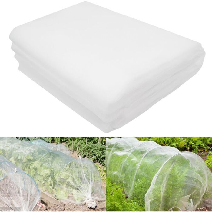 Filet anti-insectes pour jardin - JZSH - Maille fine 3x15 m ...