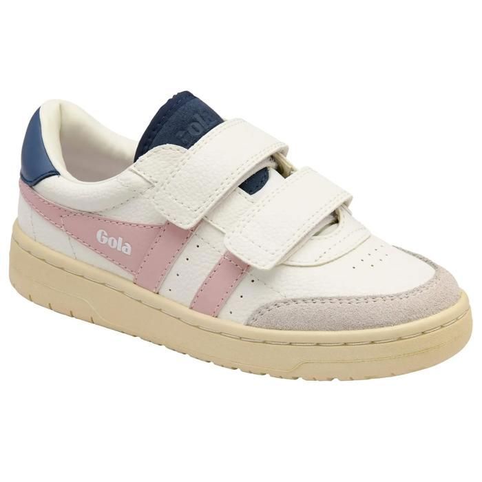 Baskets enfant Gola Falcon Strap - white/chalk pink/moonlight Baskets enfant Gola Falcon Strap - white/chalk pink/moonlight