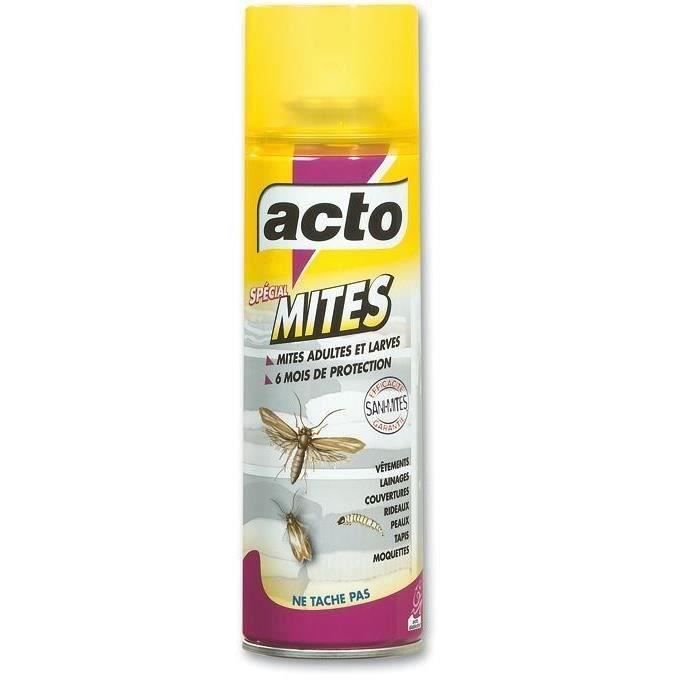 Aérosol anti-mites spécial textiles - 300 mL