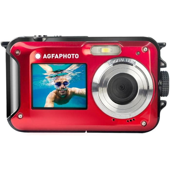 Appareil Photo Etanche Caméscope Vidéo sous-Marine 1080P HD 24 MP Etanche  Double écran Caméra Numérique Selfie Action;Bleu - Cdiscount Appareil Photo