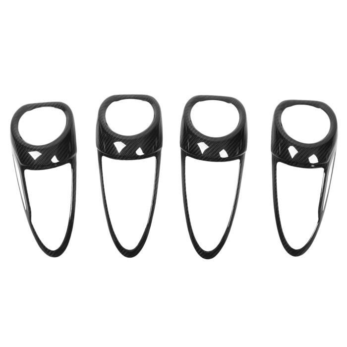 Intérieure Voiture Pour A3 S3 2013-2017/Q2 2017 4X Voiture Climatisation Sortie D'air Anneau Couverture Garniture Décoration Autocollant Voiture-style Accessoire Voiture Intérieur(Silver Inner Ring