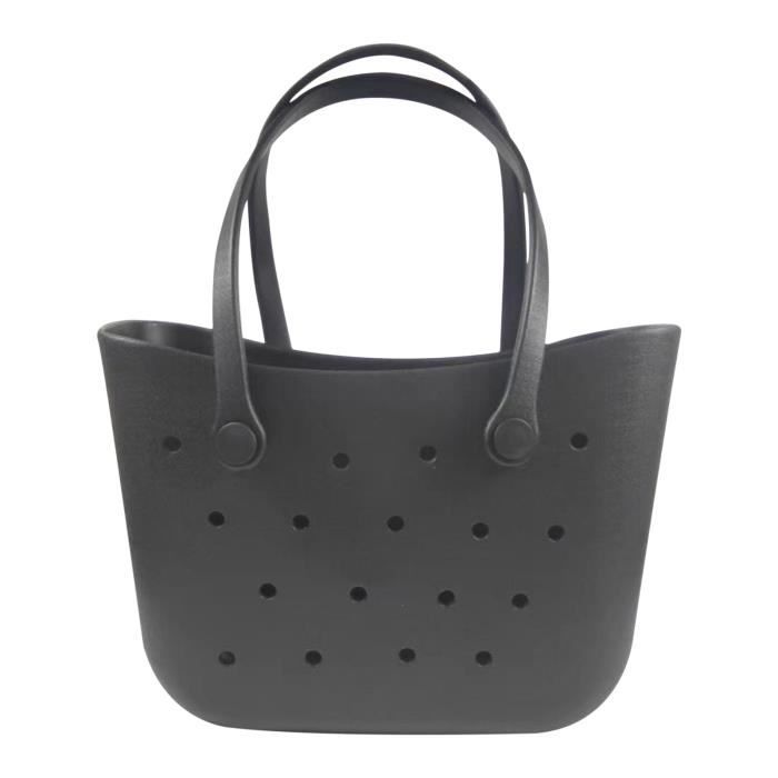 Sac De Rangement Caoutchouc Pour Douche, Plage, Piscine - 40 X 31 Cm, Motifs Tendance, Compartiments Multiples