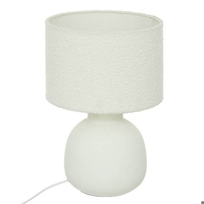 Lampe ronde Lali H43cm blanc - Atmosphera Créateur dintérieur