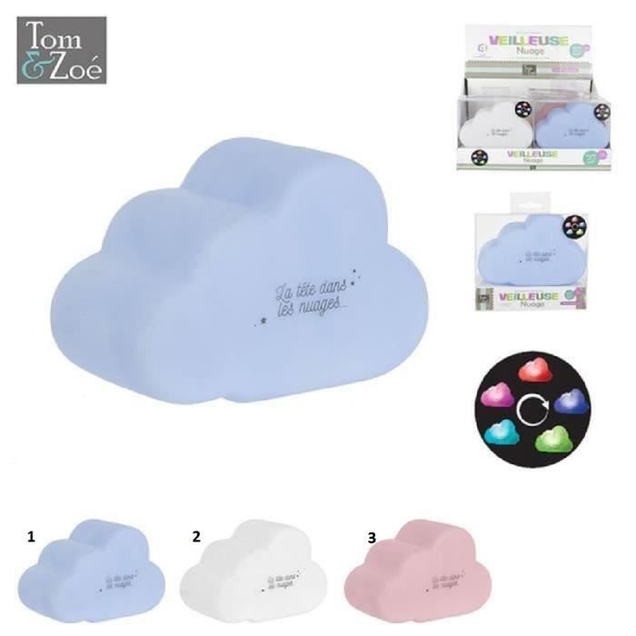 Veilleuse Nuage Blanc Bebe Enfant Avec Variation De Couleurs La Tete Dans Les Nuages 19 Cdiscount Puericulture Eveil Bebe