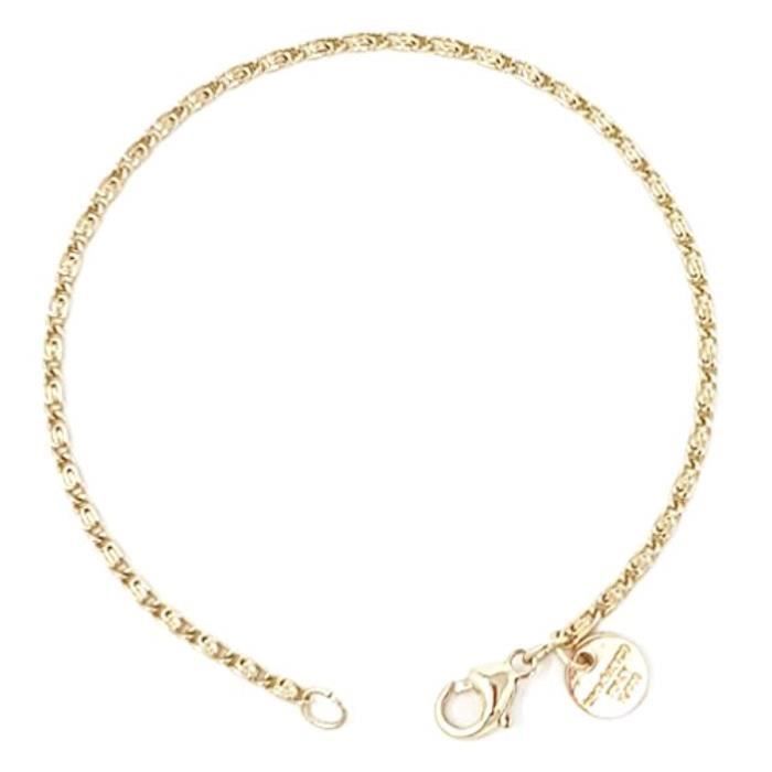 Gourmettes bracelet or 18 carats - Cdiscount