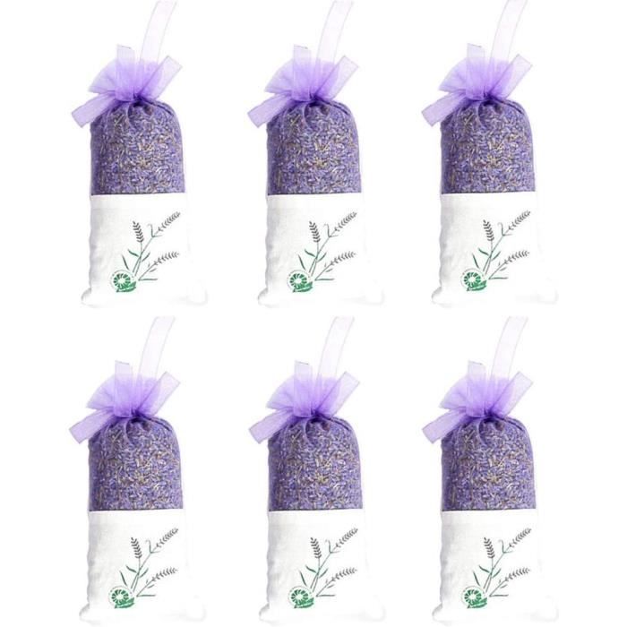 Sachets de Lavande Parfumée Fleurs Séchées Sacs de Lavande Sacs de