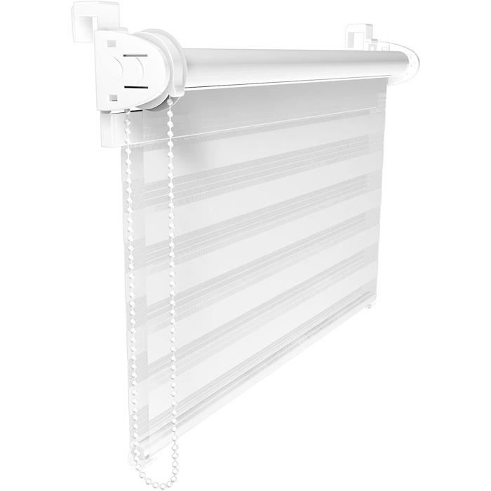 Store Enrouleur Double Store Jour Nuit Montage par Serrage sans percer