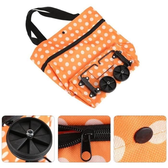Lot De 4 Sacs De Shopping En Tissu Pliable - 40x33cm, Léger, Multicolore, Neuf Sans étiquettes