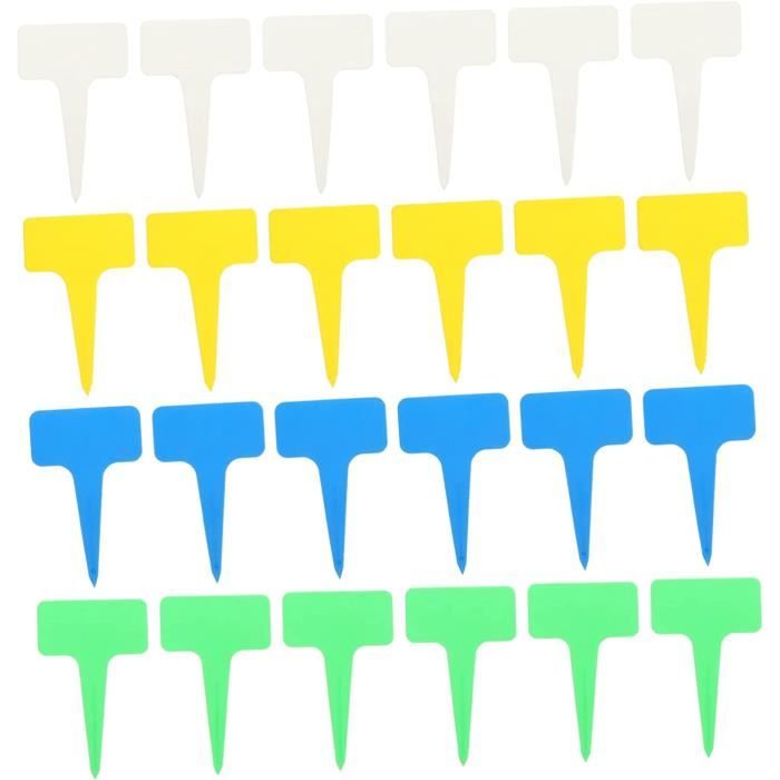 300 Étiquettes De Jardinage Plastique Blanc 2x21cm - Panneaux Suspendus Pour Plantes Et Potager