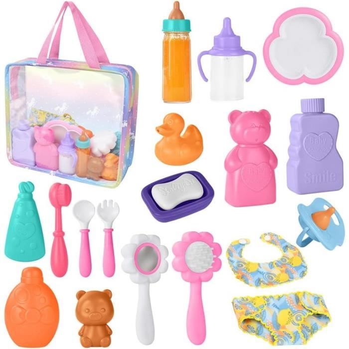 Ensemble d'Accessoires pour Poupée - Marque - Modèle - Couleur principale:  Blanc - Age (A partir de): 3 ans - Cdiscount Jeux - Jouets