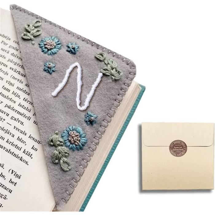 2 Marque-pages En Bois Naturel Peint Main - Motif Fleurs De Prunier - Dimensions 14,5x3,2 Cm - Dans Boîte Cadeau - Pour Collectionneurs Et Lecteurs - 11