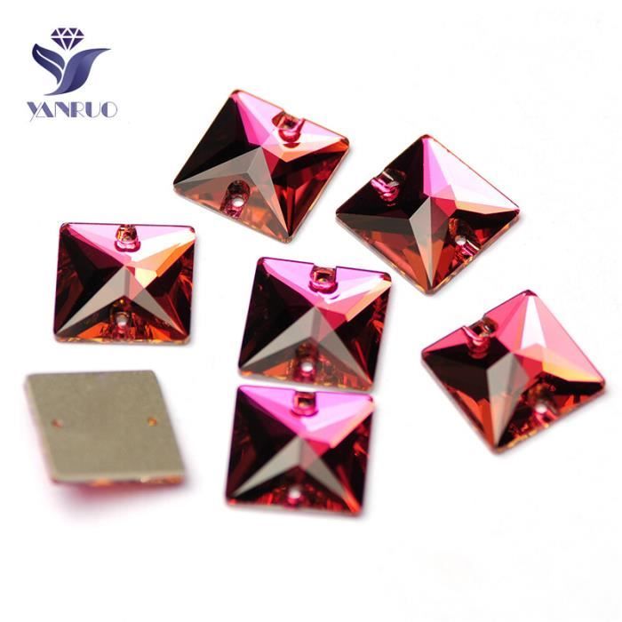 1440 X Grade A Hotfix Glass Crystals, EIMASS® 7747 Flat Back 538493