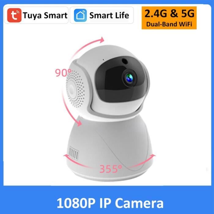 CAMERA IP Tuya Smart Life Caméra IP 5MP,la caméra de surveillance de suivi  automatique IP66 sans fil Wifi HD PTZ à vision nocturne - Cdiscount  Bricolage