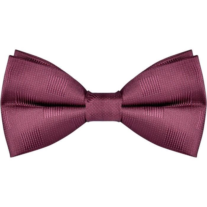 Noeud Papillon Pré-noué Rose Cachemire Garçon 18 Mois-3 Ans | Neuf Avec étiquettes