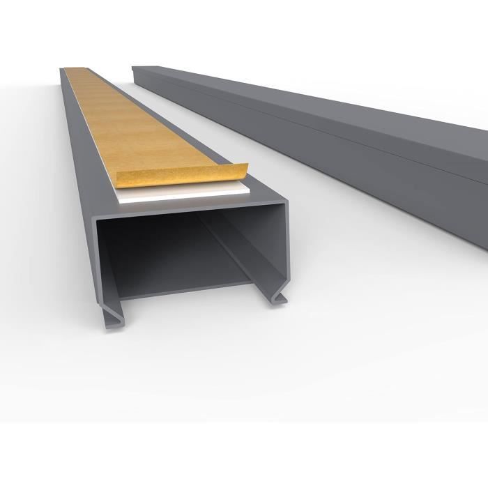 Goulotte Passe Cable Goulotte Autocollante Pour Cables 20 M (60 X 40 Mm (l X H) - Blanc)21 Cache Cable Mural