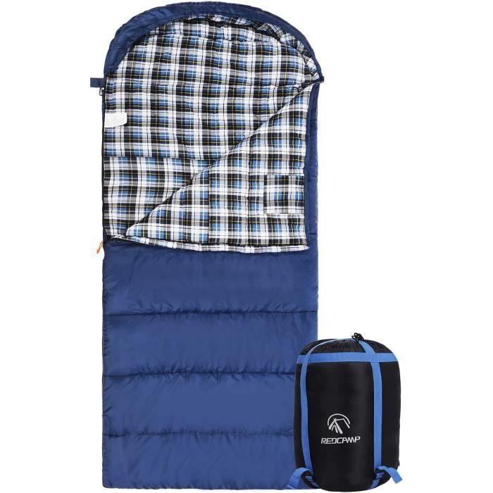 Sac De Couchage Sarcophage Bessport Grand Froid –9°C – Compact 3-4 Saisons – Adulte