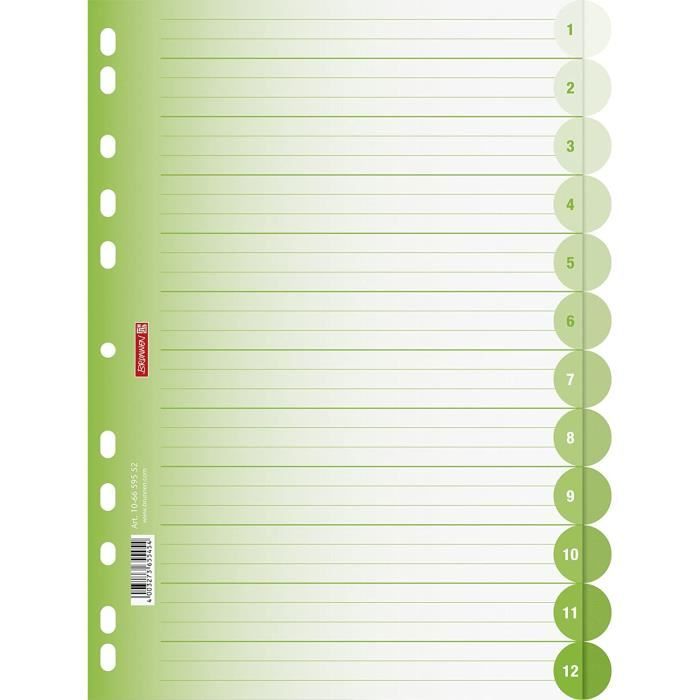 Classeur à Spirales Grafoplás A4 – 60 Pochettes, Vert Clair Translucide Avec Enveloppe