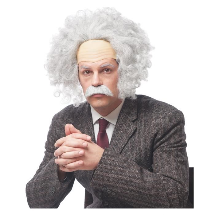 Perruque einstein déguisement discount
