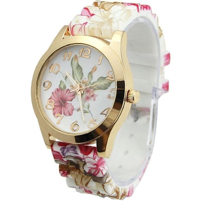 Montre fleur online