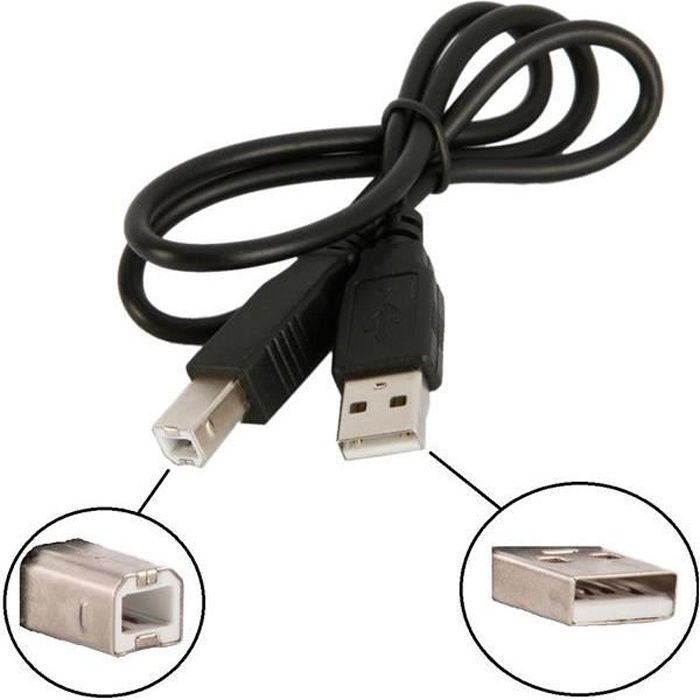 Câble USB De Transfert De Données Vers Imprimante EPSON Expression Home  XP-225 XP- - Cdiscount Informatique