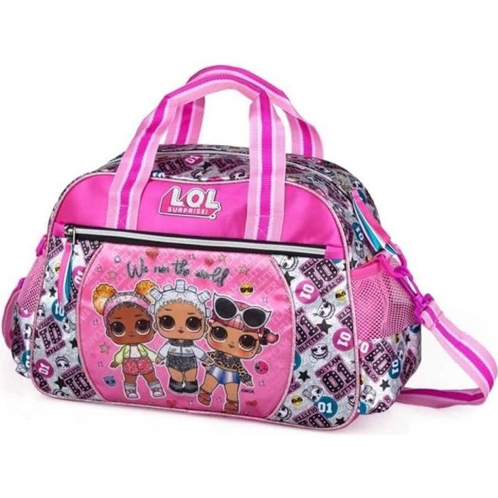 LOL Surprise Sac /à bandouli/ère 15 x 12 cm 15 x 12 cm Rose