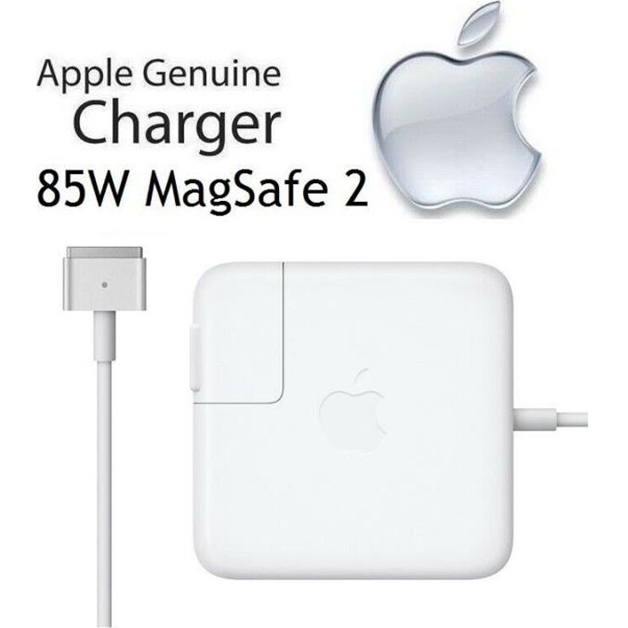 Original Apple 85W Magsafe 2 Adaptateur Secteur Chargeur AC Power Charger  Pour Apple Macbook Pro Avec Écran Retina 13'' 15'' - Cdiscount Informatique