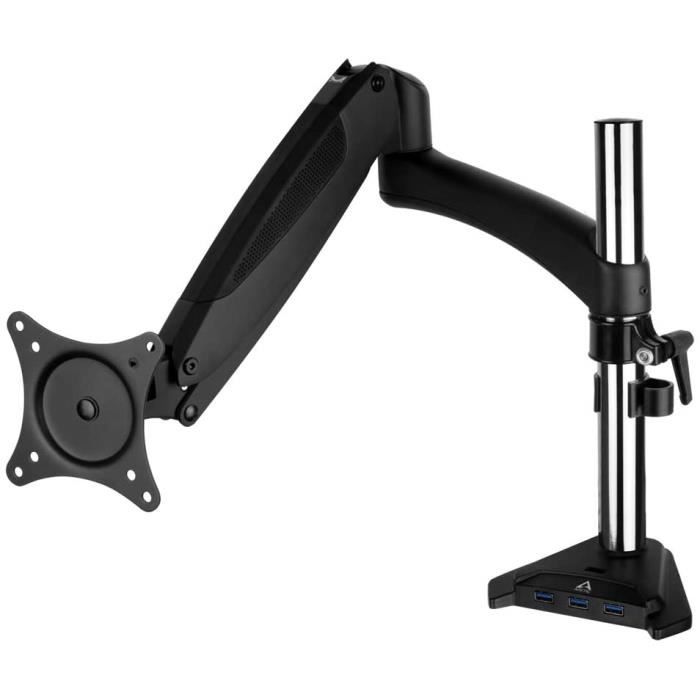 Support Pour Écran Et Ordinateur Portable, 2 En 1 Réglable À Double