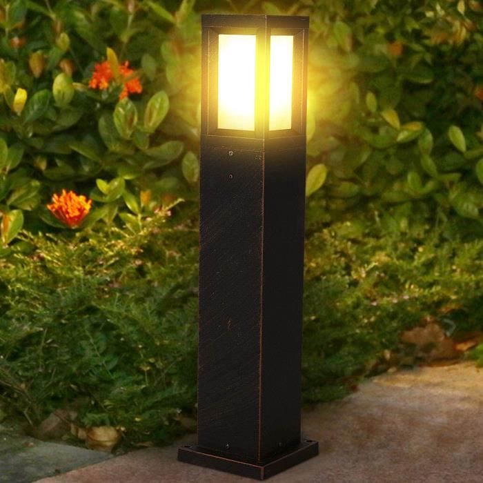Borne d'éclairage de jardin - COURBES OUT : UNO - 100% LIGHT bvba -  contemporaine / en métal / à LED