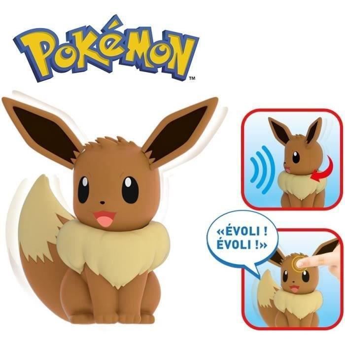 Figurine électronique interactive - BANDAI - My Partner Evoli - Pokémon  Marron - Pour enfant de 4 ans et plus - Cdiscount Jeux - Jouets