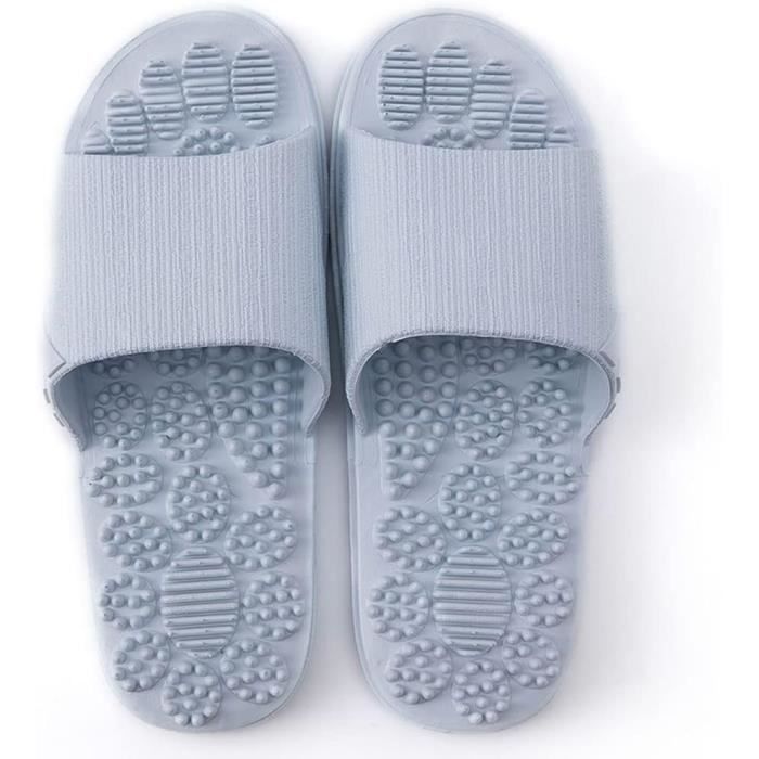 Tongs De Massage Orthopédiques Pour Homme Et Homme - Soutien De La Voûte Plantaire - Pantoufles De Marche Décontractées Pour Fasciite Plantaire - Pantoufles Confortables Pour La Réflexologie