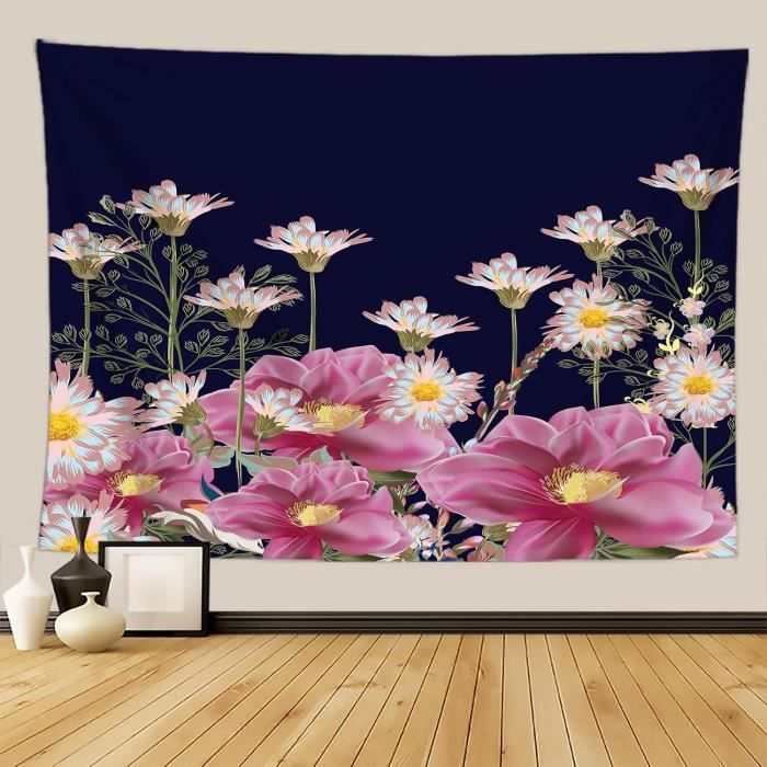 Tapisserie murale tissu d'impression Cascade dans la forêt décoration murale de salon chambre 200 x 150 cm - Maison