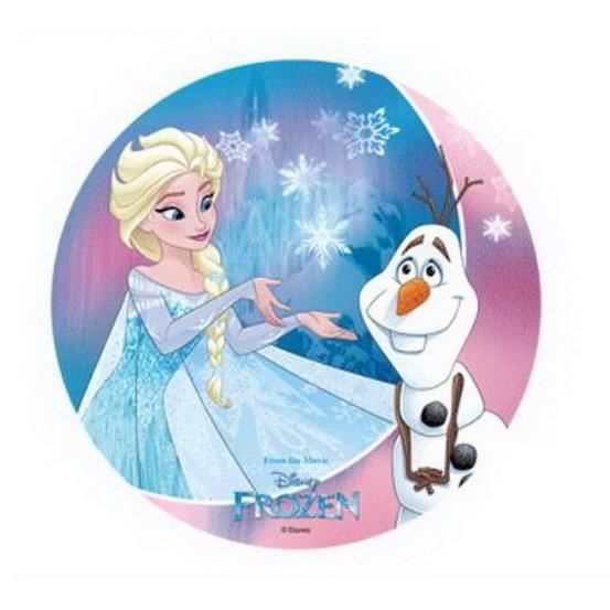 Reine Des Neiges Decoration Gateau Disque Azyme Comestible Anniversaire Cm Otros Fiestas Y Ocasiones Especiales Casa Y Jardin