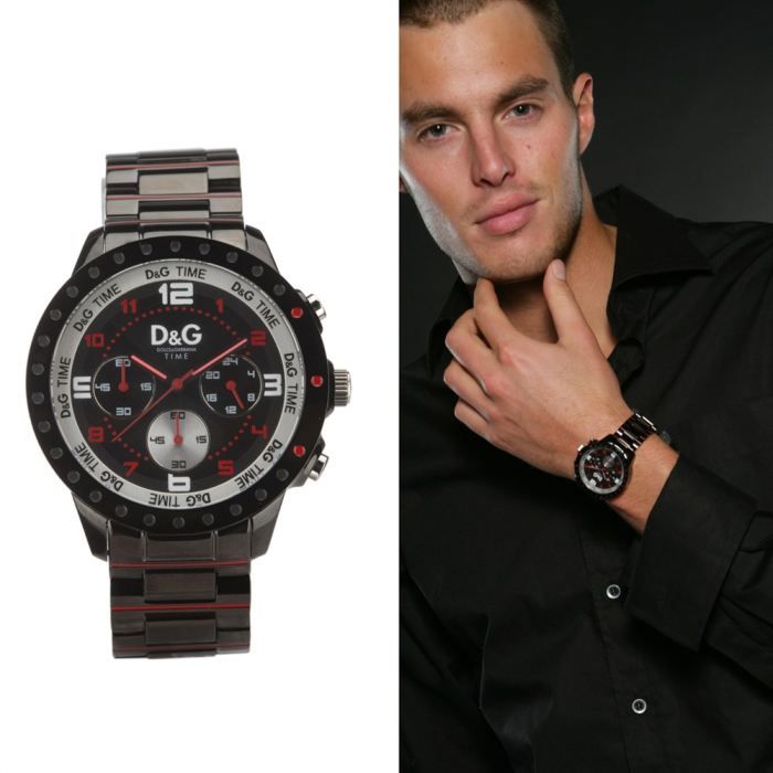 d&g montre chronographe homme