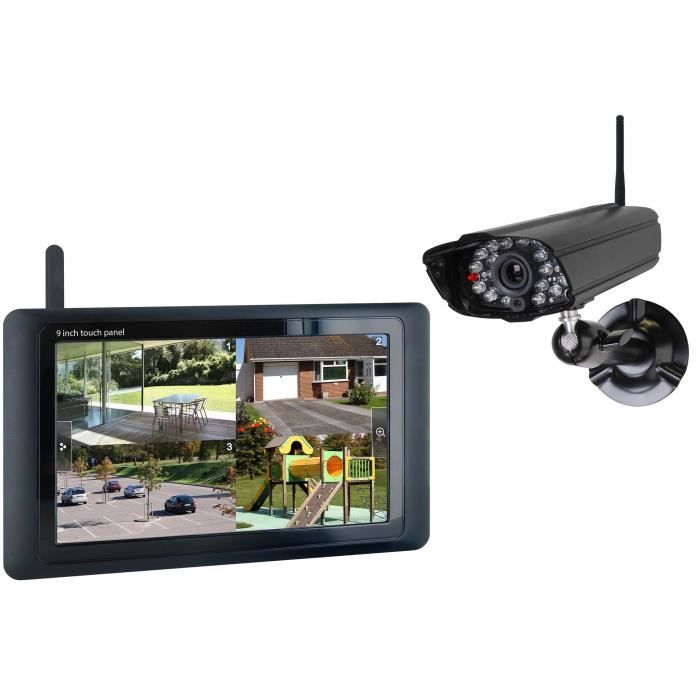 Kit Camera De Surveillance Sans Fil Exterieur Avec ...