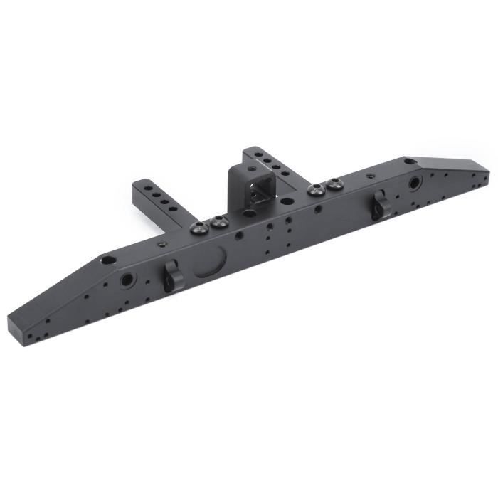 Pare-chocs Arrière Métal Avec LED Et Boucle De Remorque Pour Voiture RC Traxxas SCX10II 90046 - Accessoire Amélioration Réalisme Et Fonctionnalité