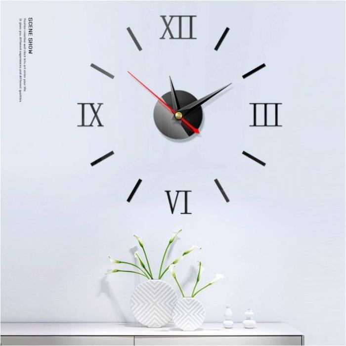alimenté par batterie 12 in Universel Horloge murale facile à lire décoratif Horloge environ 30.48 cm 