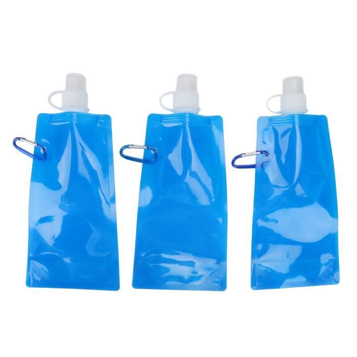 Bouteille D'Eau Pliable Bouteilles D'Eau Pliables Réutilisables,Gobelets De Sport Extensibles