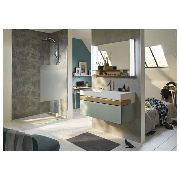 Paroi douche fixe Contra JACOB DELAFON 200 x 120 Verre