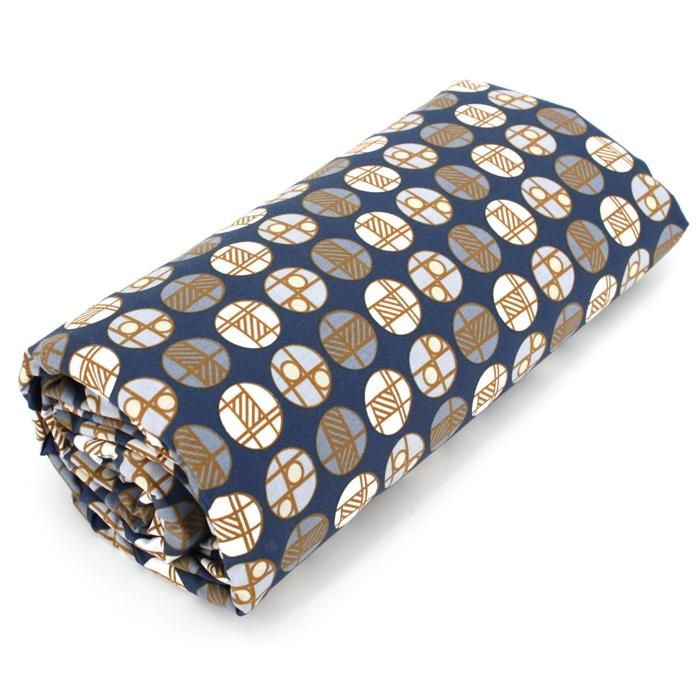 Drap Housse Imprime 120x190 Cm Percale De Coton Romeo Bleu Baltique Bonnet 30 Cm Cdiscount Maison