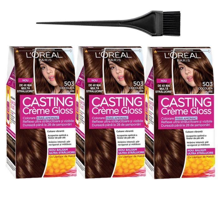 L'Oréal Paris Casting Crème Gloss 503 Chocolat Dore Coloration Semi ...