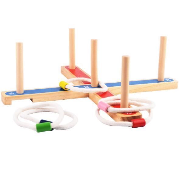 Ensemble Jeu Toss Été JOYIN - 12 Sacs Haricots, 12 Anneaux, 6 Cônes Et Bannière Bunny Pour Enfants