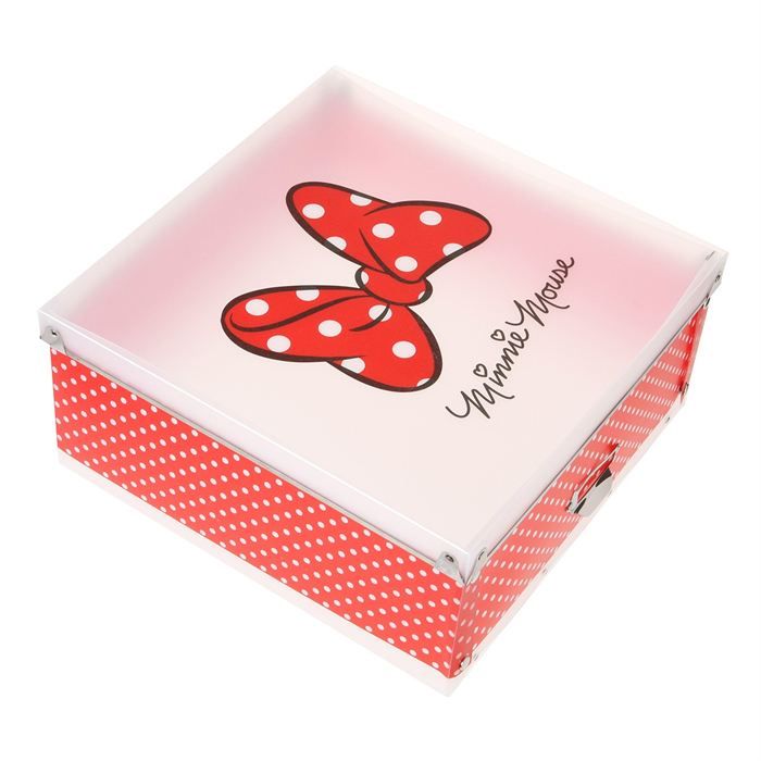 Disney Boite De Rangement Minnie Mouse Pour Enfants 40 Cm X 50