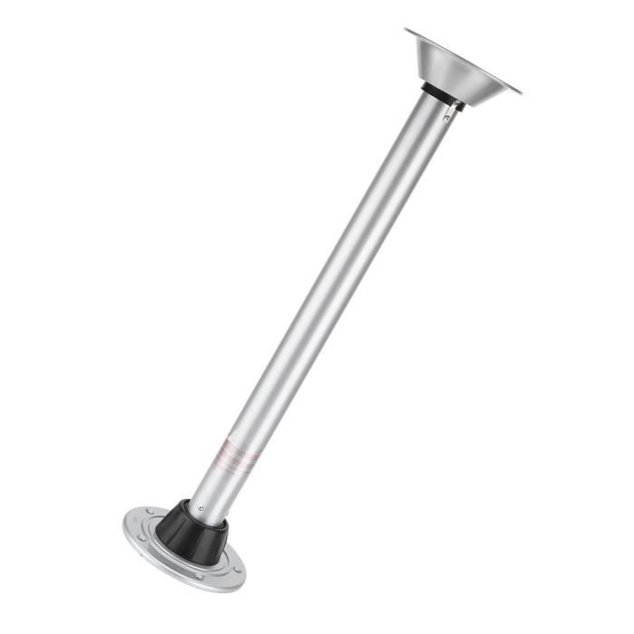 Pied de table télescopique, amovible, fixe pour camping-car