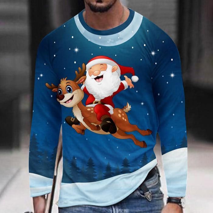 Tee Shirt Noel Homme