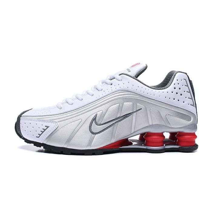 Nike shox on sale r4 homme argent