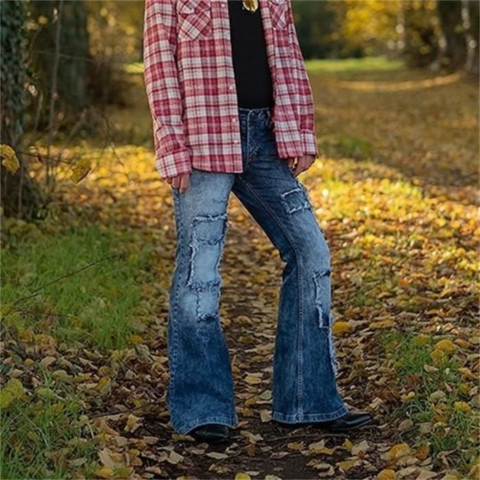 Jeans evases sales