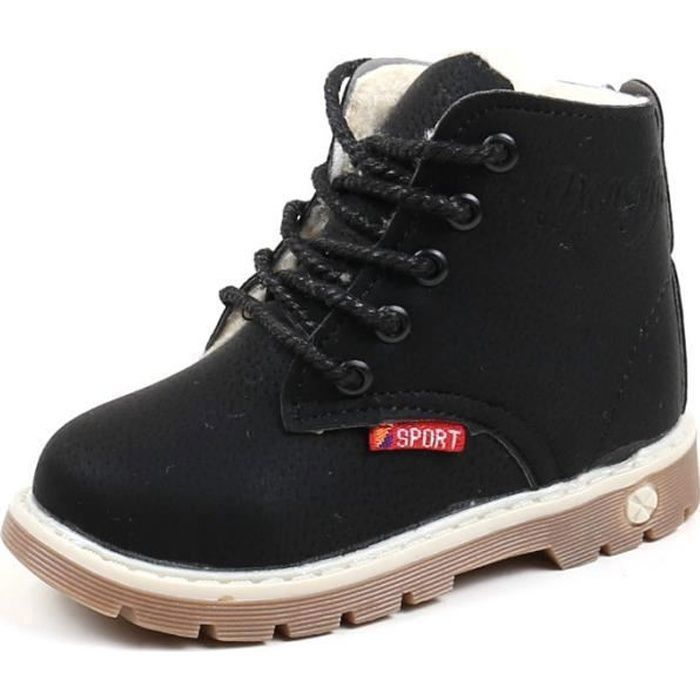 bottines enfant cuir