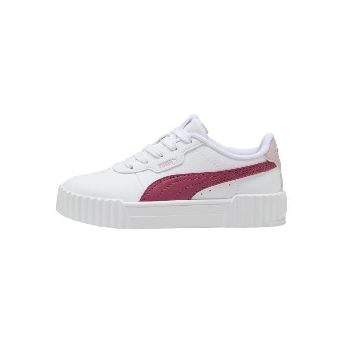 Puma Basket  à Lacets Puma Carina 3.0 PS - Blanc-Rose mauve