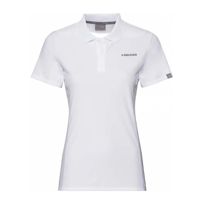 T-Shirt - HEAD - Club Tech Femmes - Blanc - Tennis