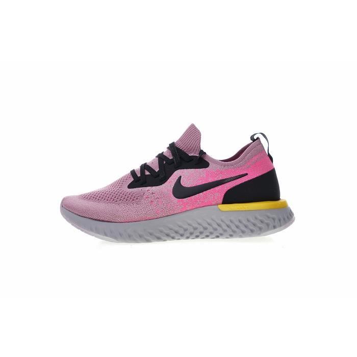 nike epic react flyknit femme violet